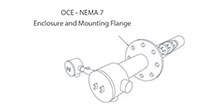 OCE - NEMA 7 Enclosure and Mounting Flange