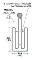 Three Element Type Over The Side Immersion Heaters - 2